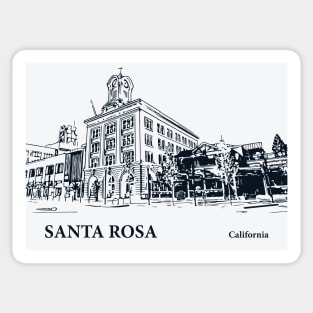 Santa Rosa - California Sticker